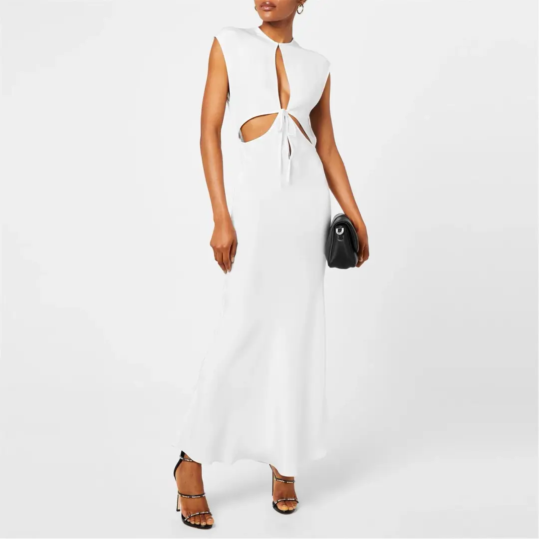 Triquetra Muscle Tank dress white for rent on The Volte - main image