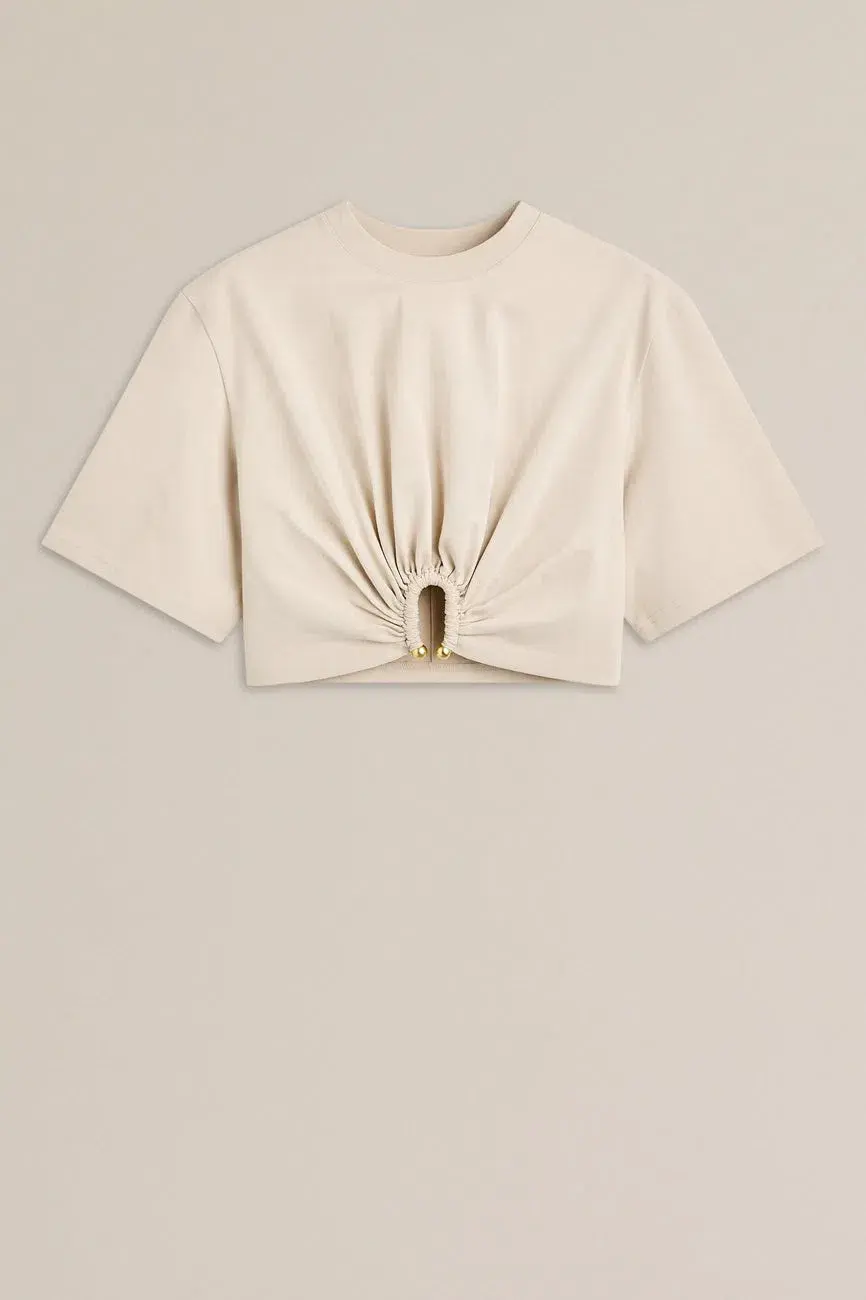 Sweat Soft Turban Set Stone for rent on The Volte - main image