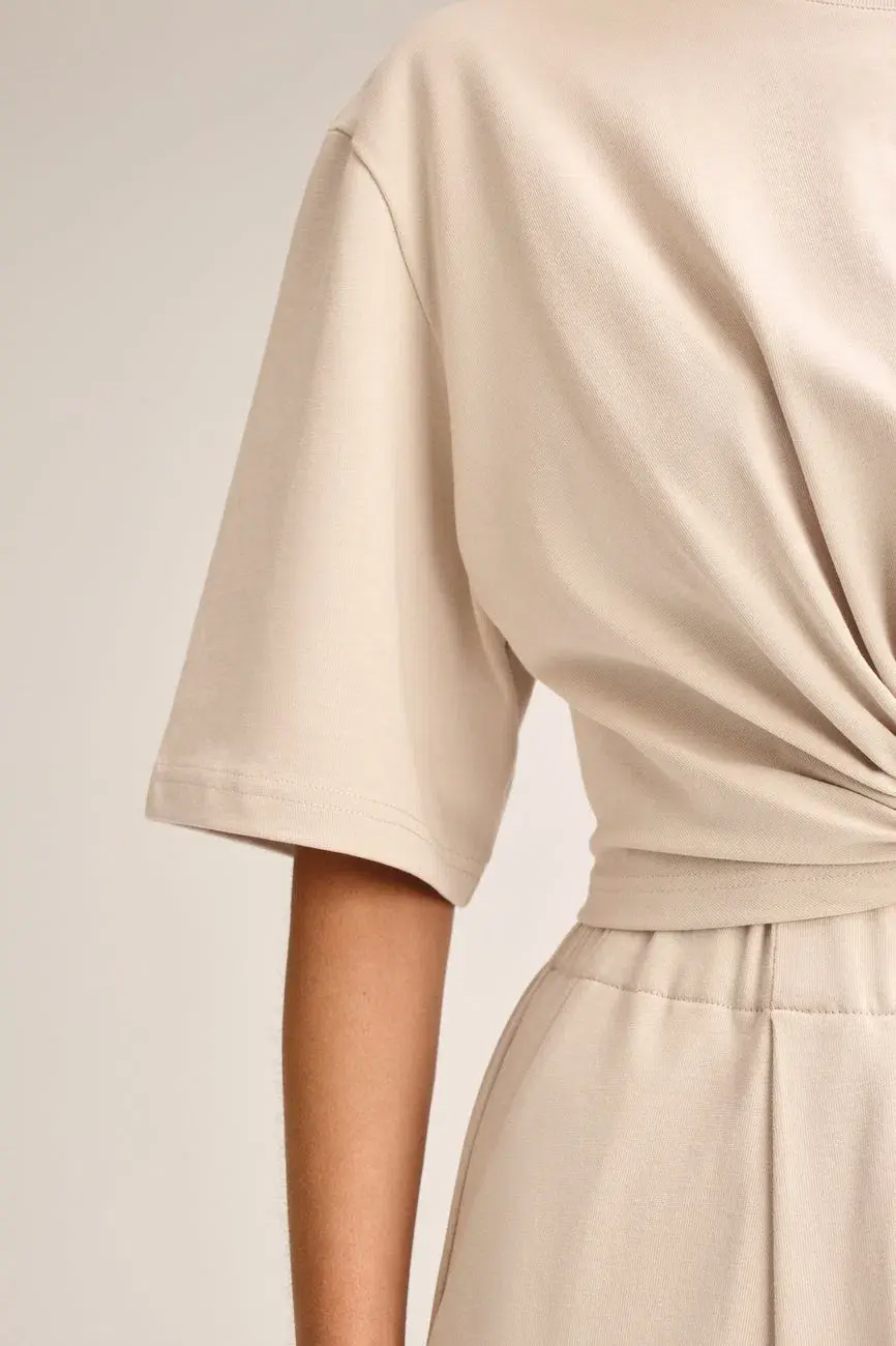 Sweat Soft Turban Set Stone for rent on The Volte - main image