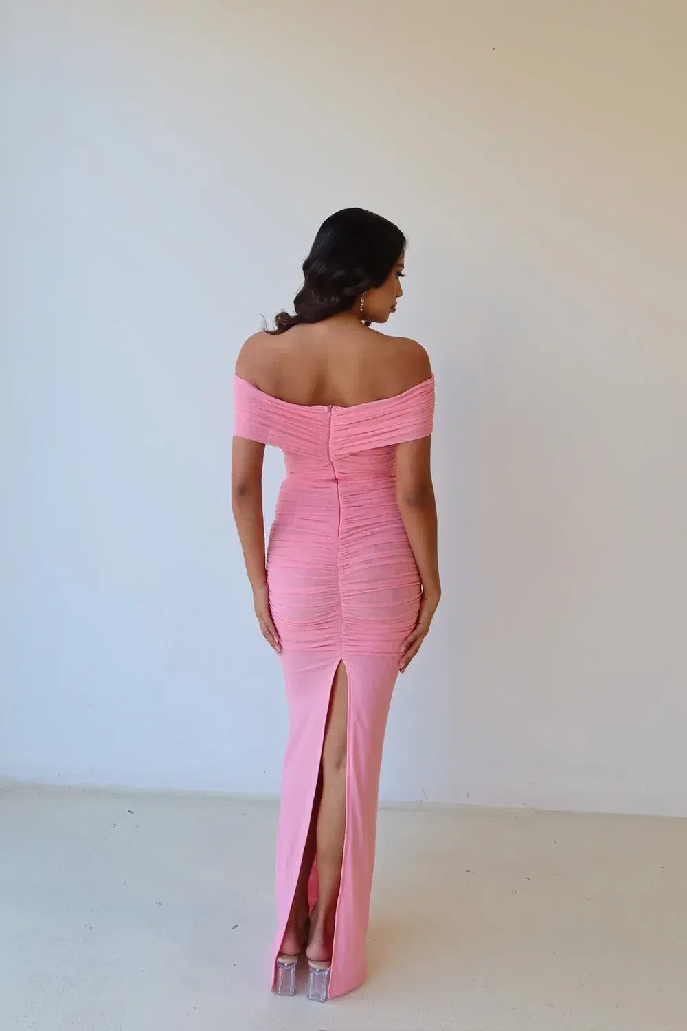 Nera Dress Pink for rent on The Volte - main image