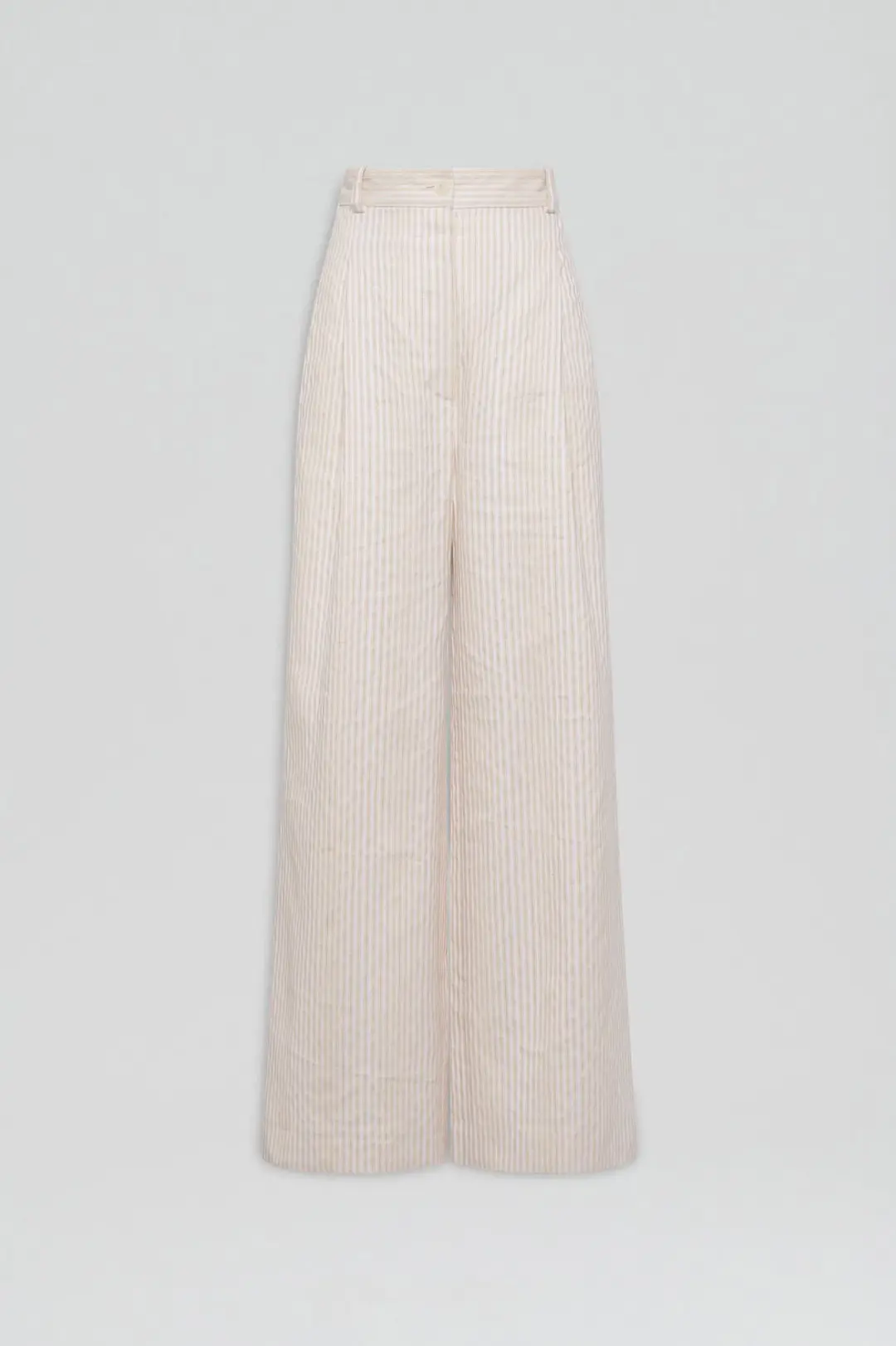 Striped Cotton Trouser Cream for rent on The Volte - main image