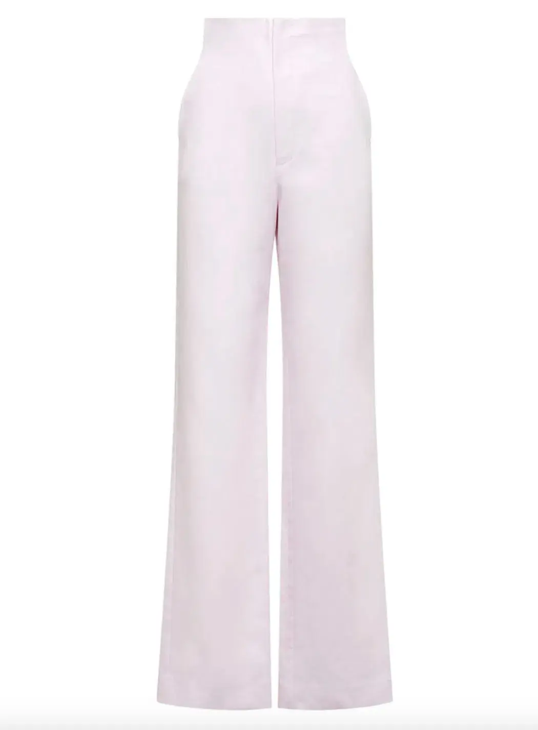 Baby Pink Cotton Trench and Pant Set for rent on The Volte - main image