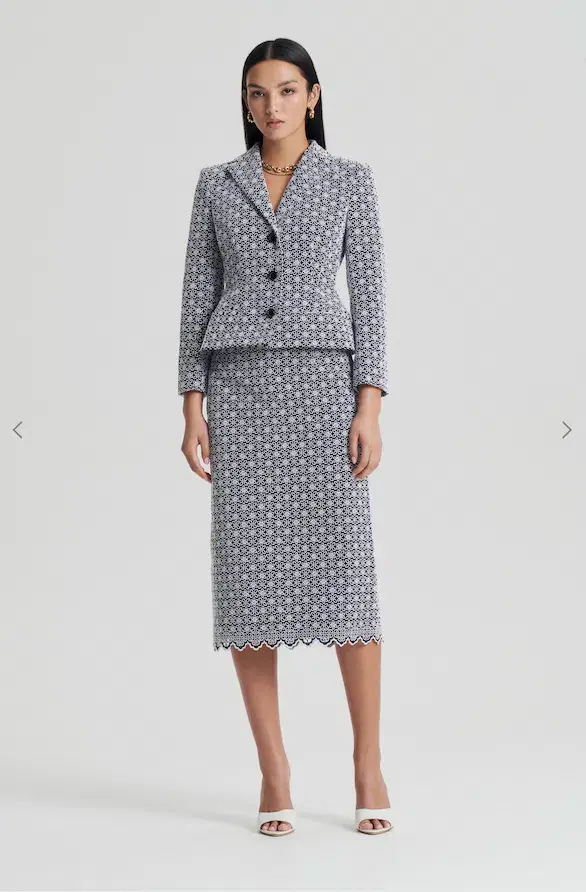 Embroided Floral Chanel Set for rent on The Volte - main image