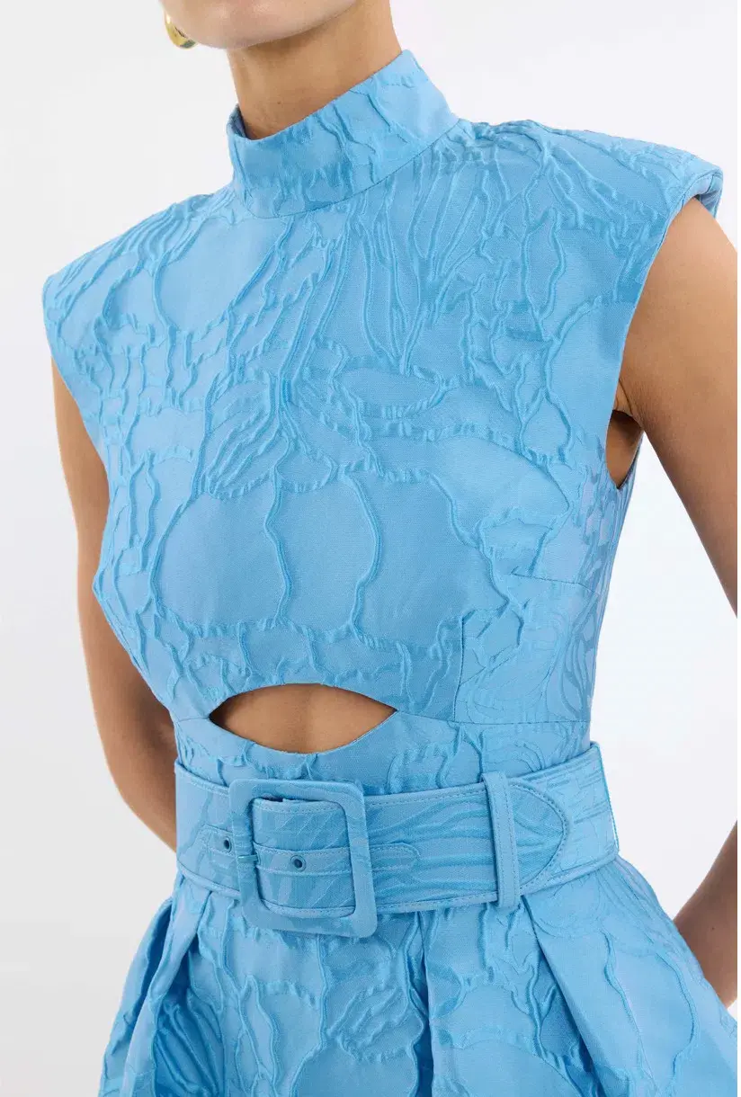 Rebecca Vallance Aegir Midi Dress; size 12 - Image 5