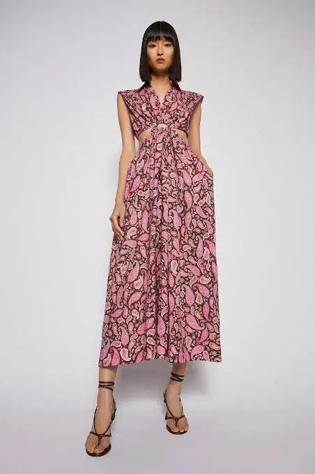 Paisley Ring Dress - Image 1