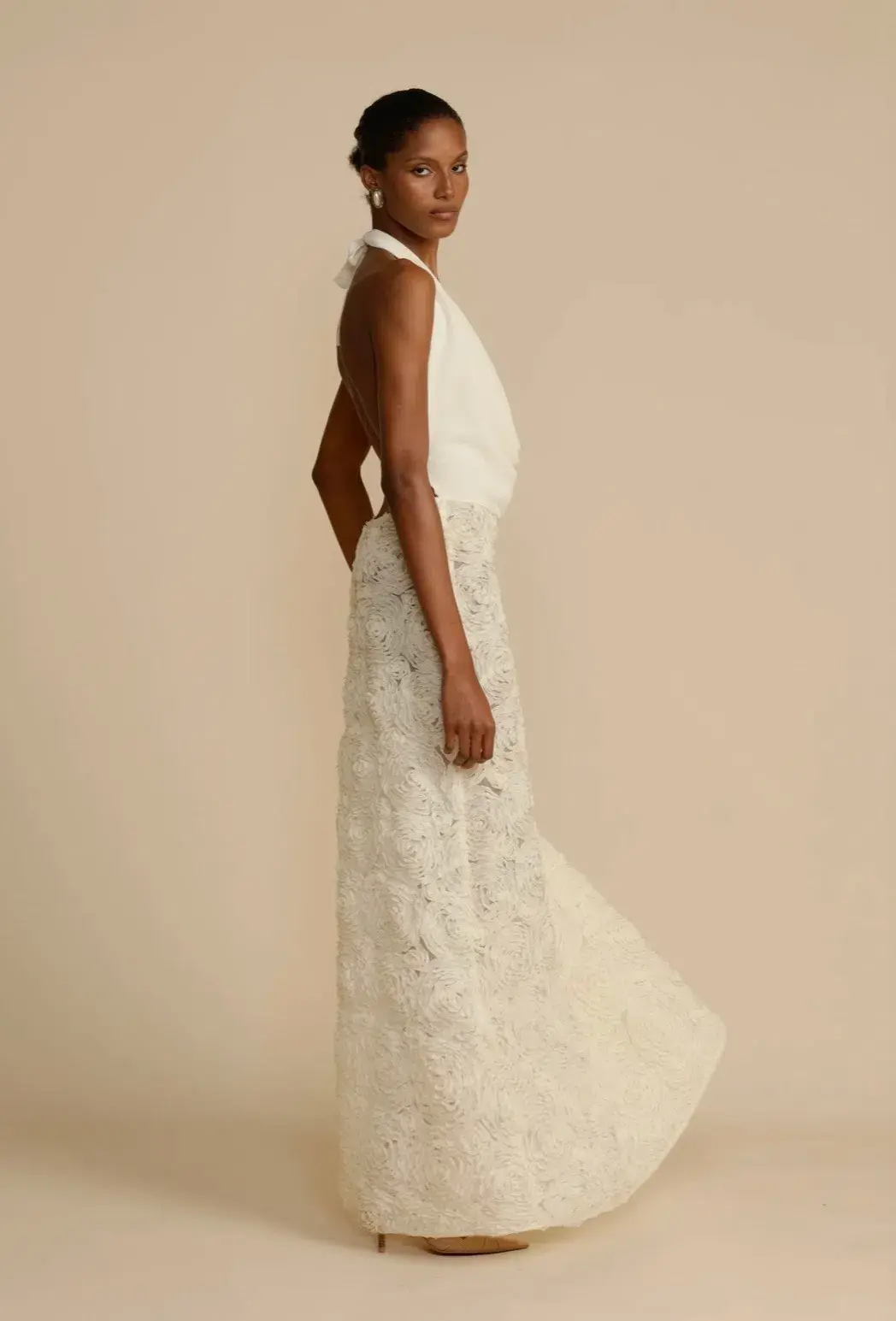 Arcina Ori Adriana Dress Ivory 8 for rent on The Volte - main image