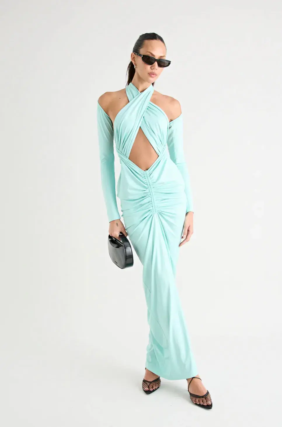 Pfeiffer Victoria maxi dress aqua size 12 L - Image 1