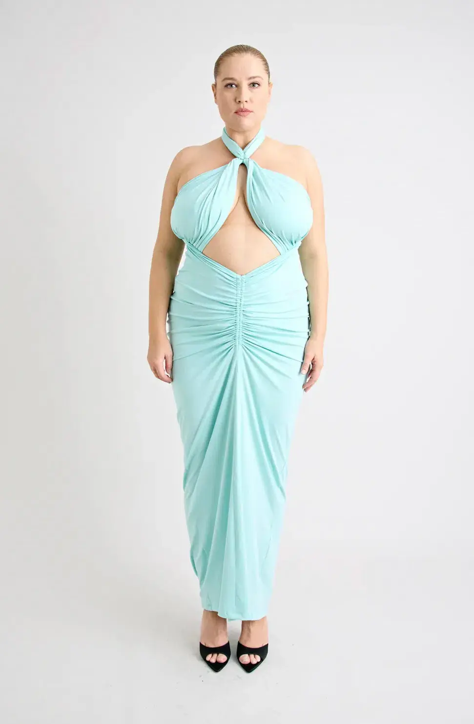 Pfeiffer Victoria maxi dress aqua size 12 L - Image 4