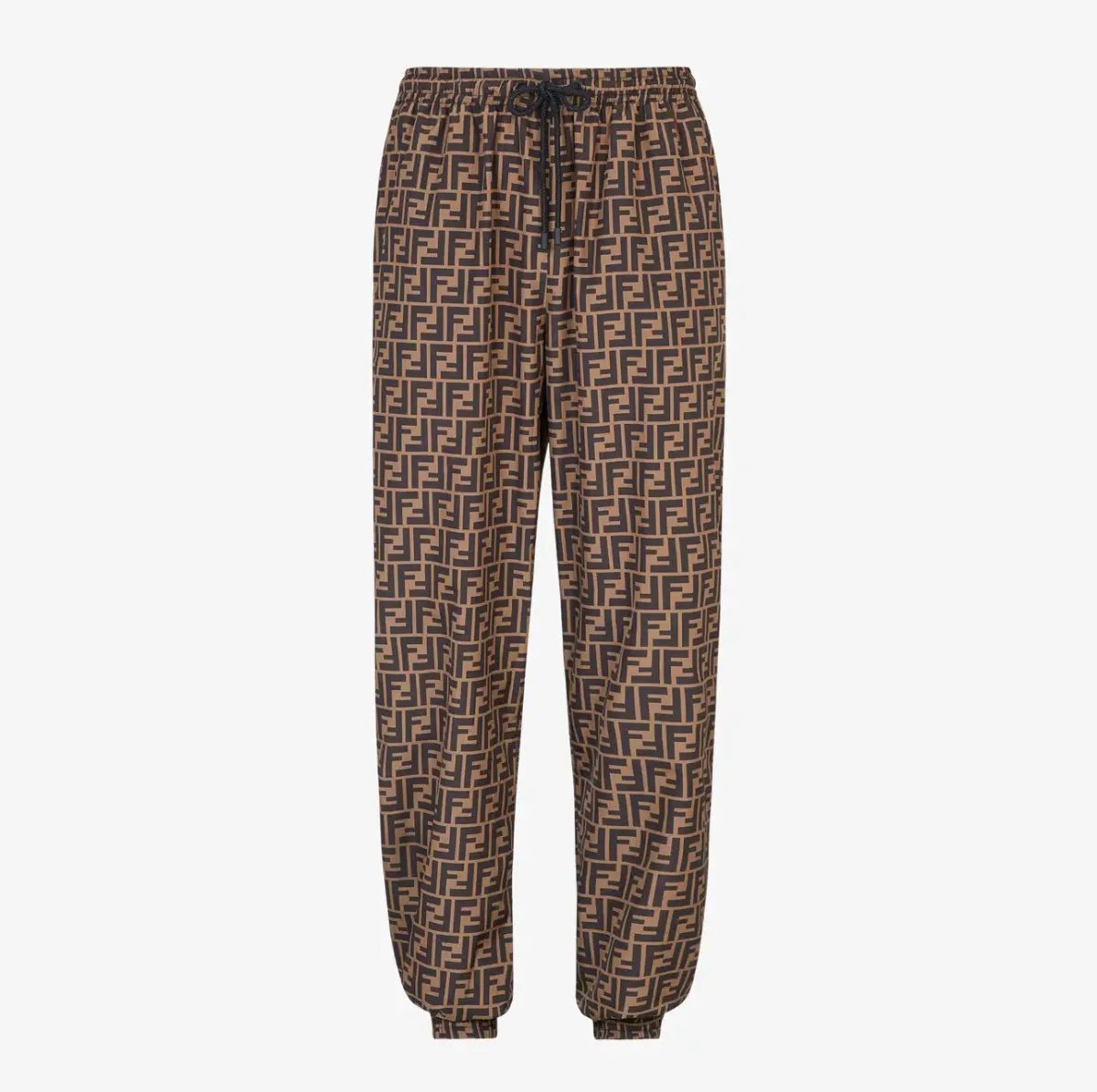 Brown Nylon Trousers - Image 3