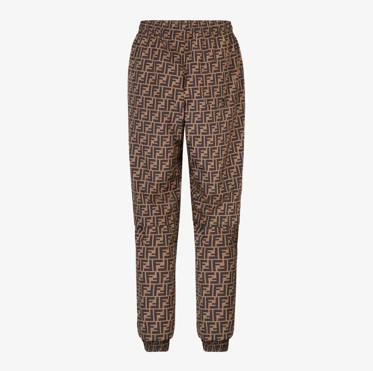 Brown Nylon Trousers - Image 4