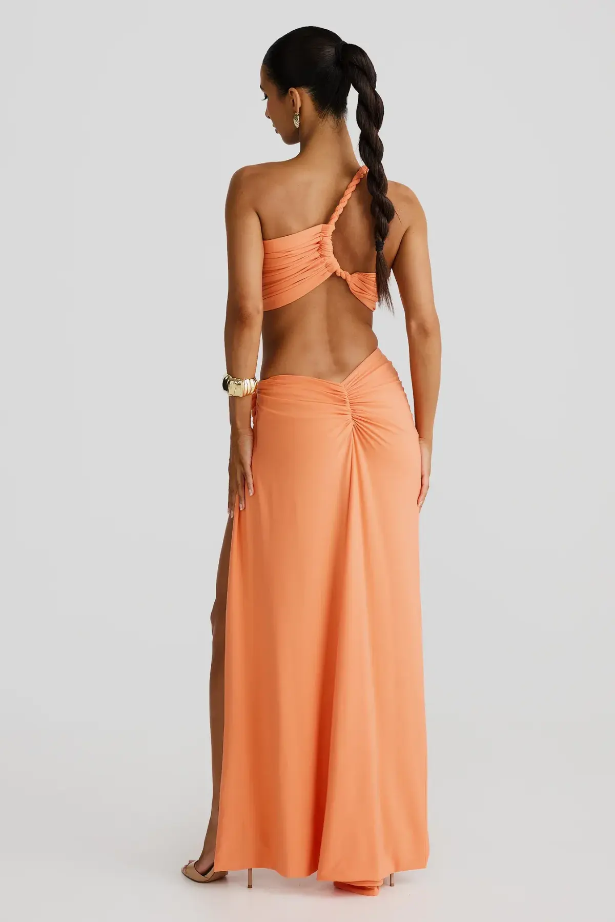 Zamara Papaya Dress - Image 2