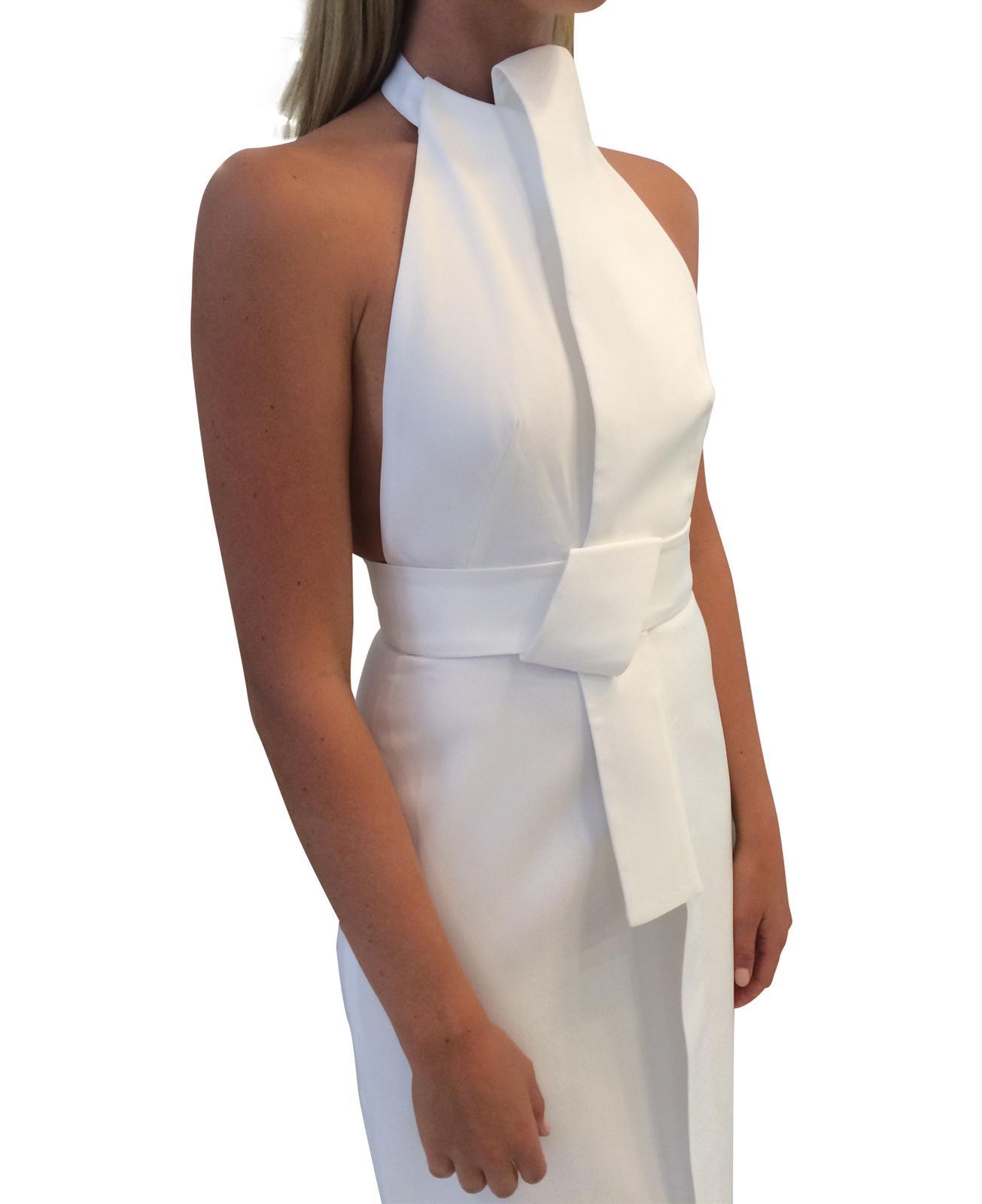 Acler Hardwood Dress Ivory White Size 10 - Image 2