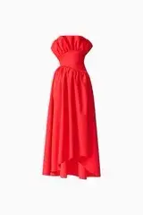 Elliatt Laurel Sleeveless Maxi Dress Red Size L AU 12 - Image 3