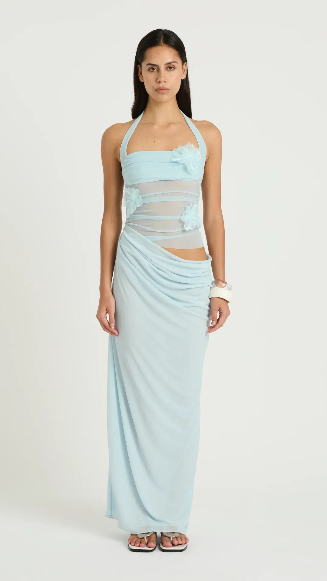 Benni Florence Maxi Dress in Fresh Mint Size 10 - Image 4
