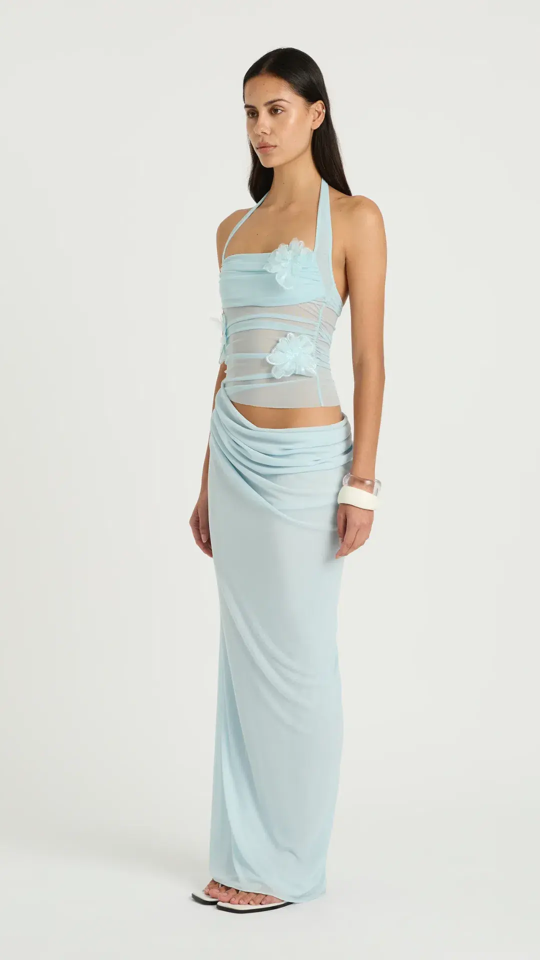 Benni Florence Maxi Dress in Fresh Mint Size 10 for rent on The Volte - main image