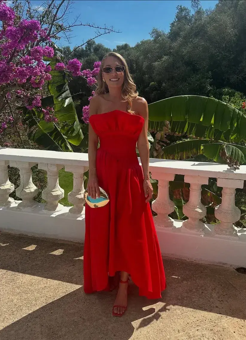 ELLIATT LAUREL SLEEVELESS MAXI DRESS IN RED SIZE 8 - Image 6