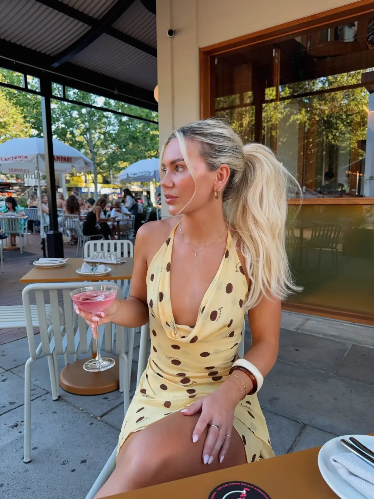 Benni Harlow Halter Dress - Image 1