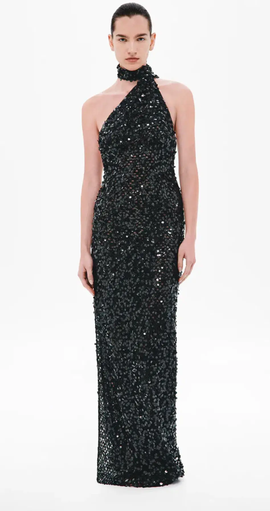 THE NICOLETTE CROCHET SEQUIN DRESS - Image 1