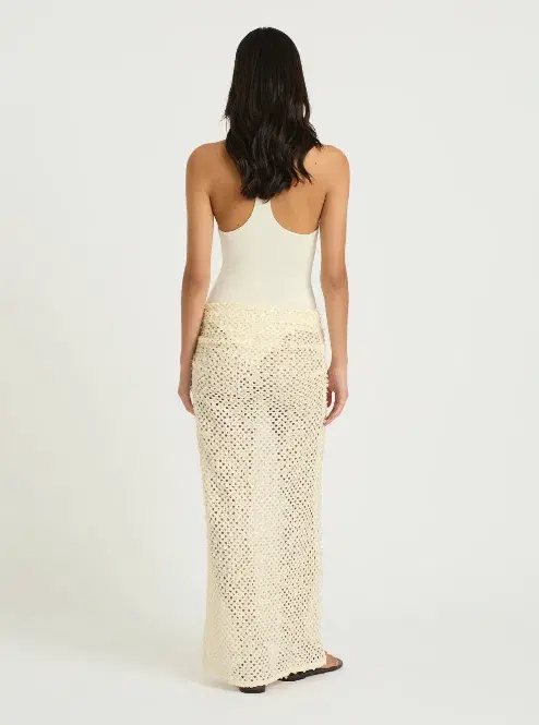 Benni Ariel Maxi Dress in Shell - Image 3