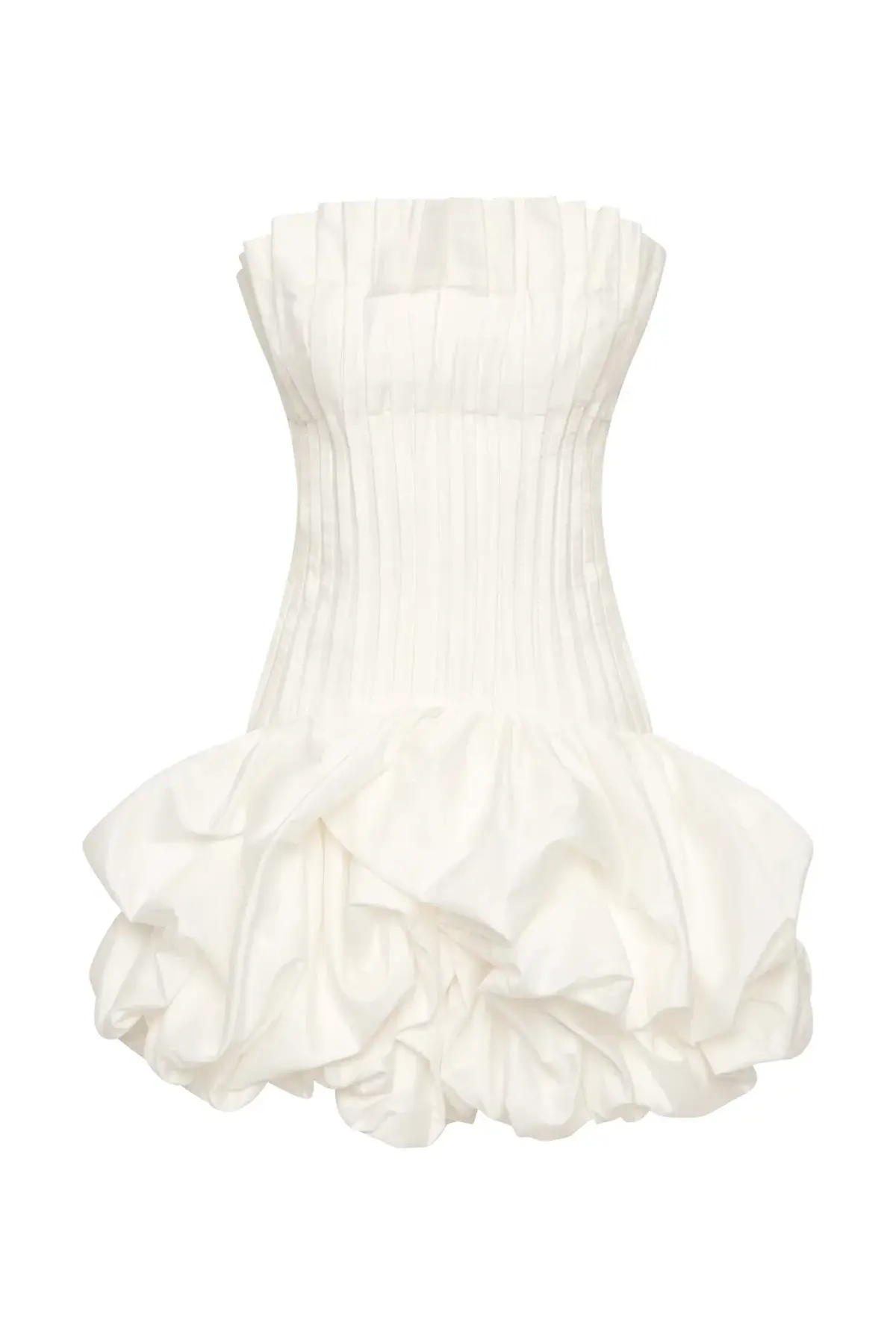  AJE Ivy Bubble Hem Mini Dress | XS 6 - Image 4