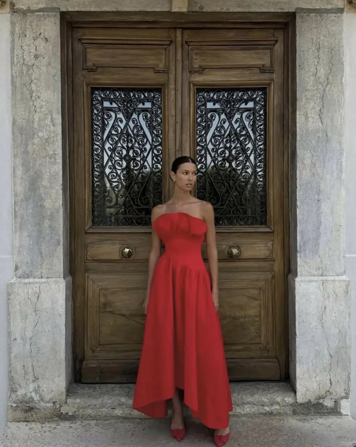 ELLIATT LAUREL SLEEVELESS MAXI DRESS IN RED SIZE 10 - Image 12