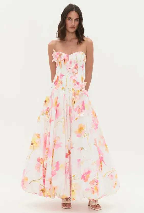 Aje Floral Gracie Maxi Gown - 10 - Image 1