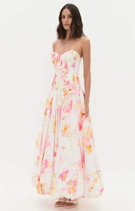 Aje Floral Gracie Maxi Gown - 10 - Image 4