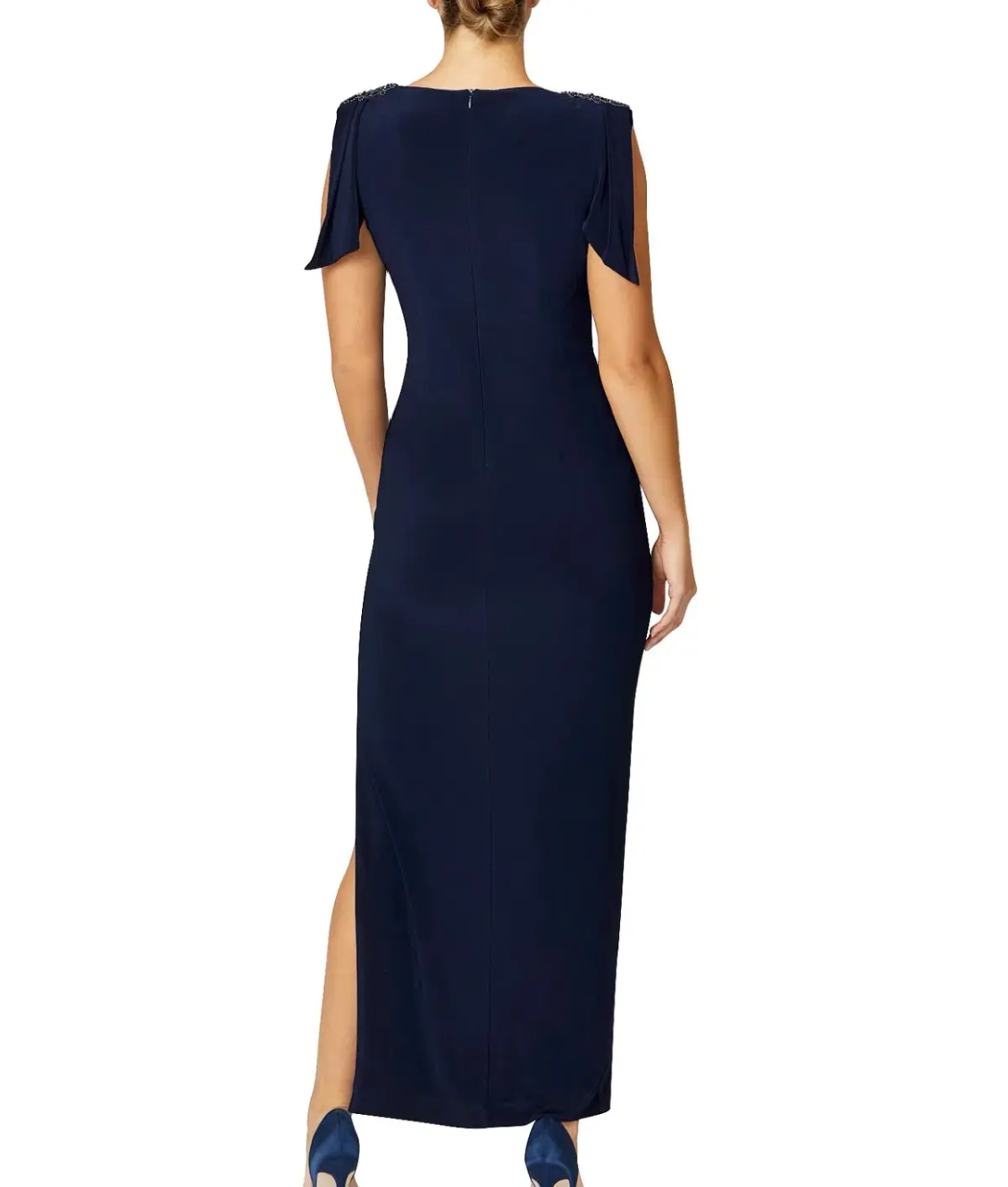Anthea Crawford HEBE SAPPHIRE JERSEY GOWN - Image 3
