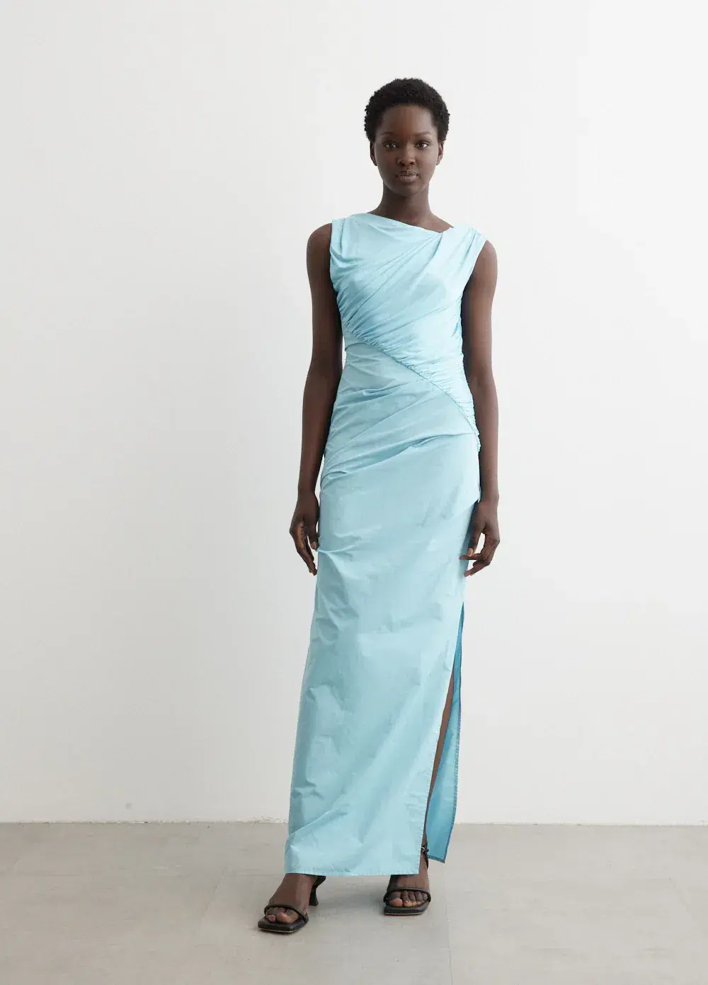 Paris Georgia Kaya Dress in Iris Blue - Image 1