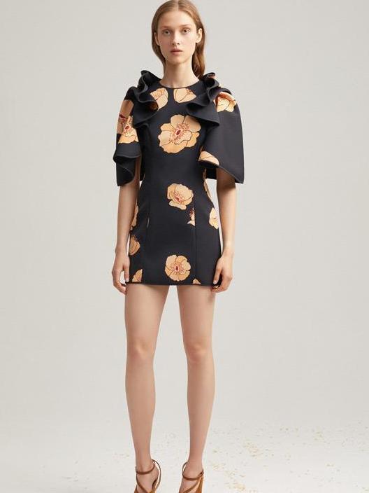 Acler Poppy Bates Scuba Dress  Size 8 - Image 1