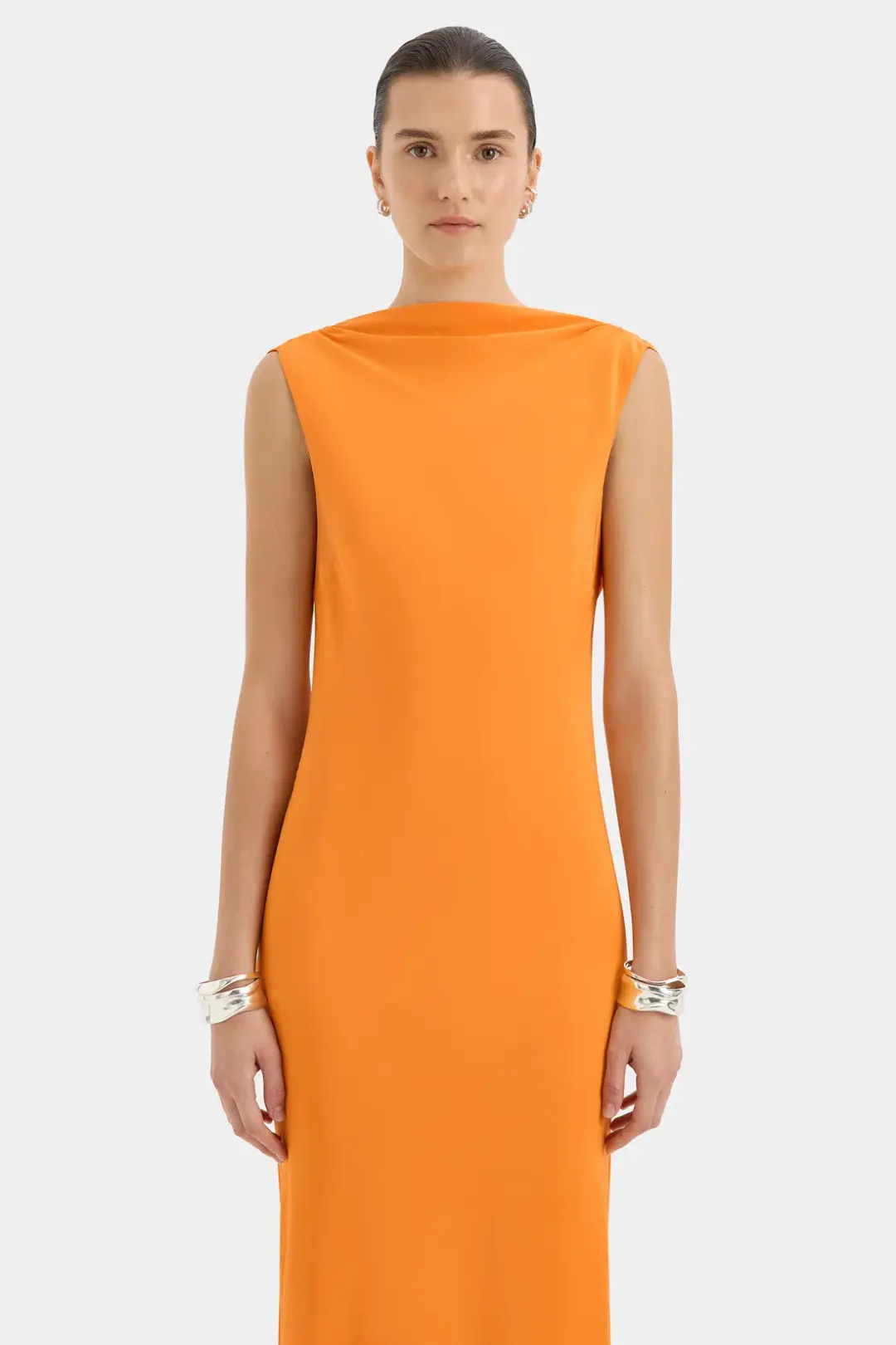 Sir Isla Cowl Back Gown- 2 for rent on The Volte - main image