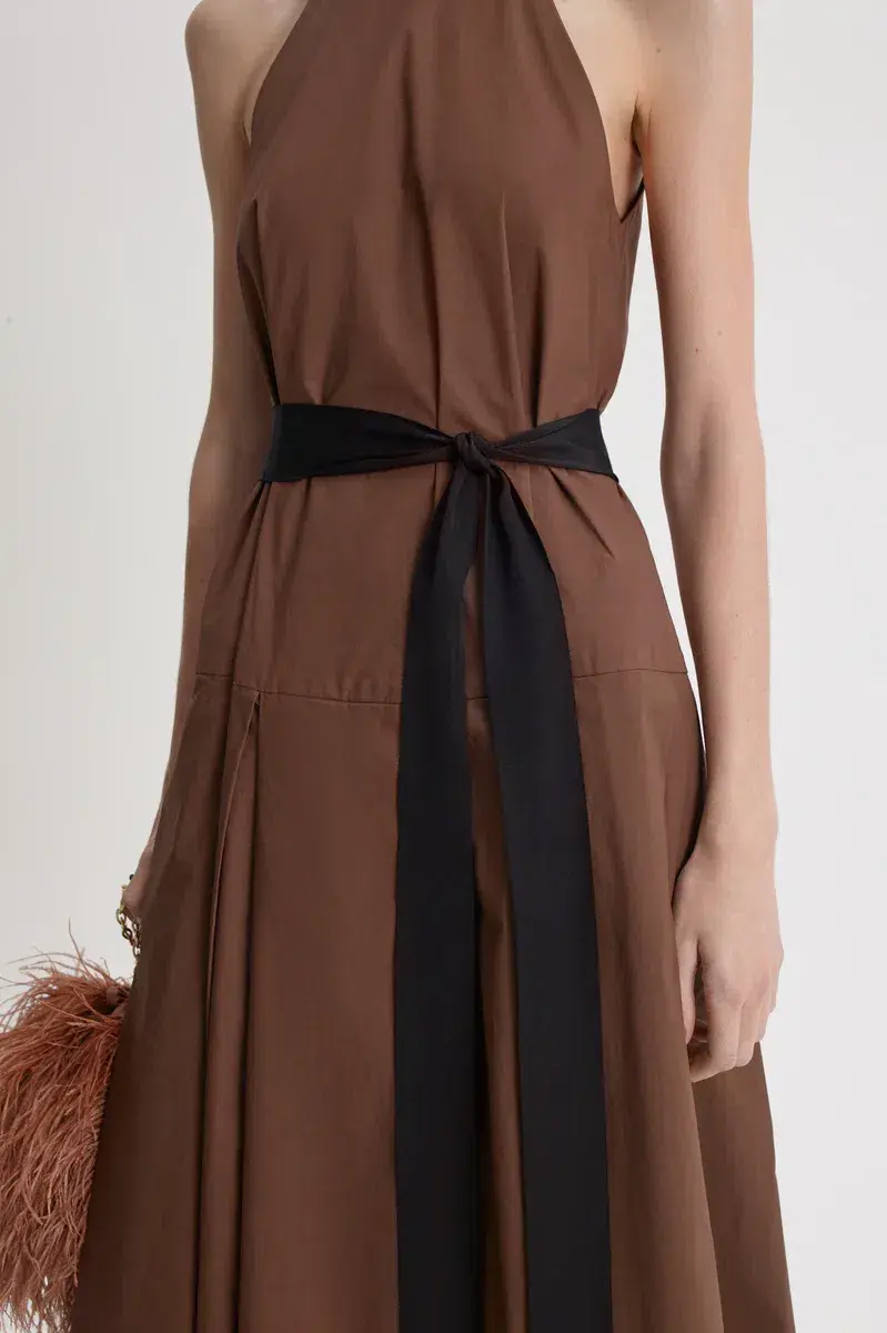 Scanlan Theodore Parachute Cotton Pleat Dress size 6 for rent on The Volte - main image