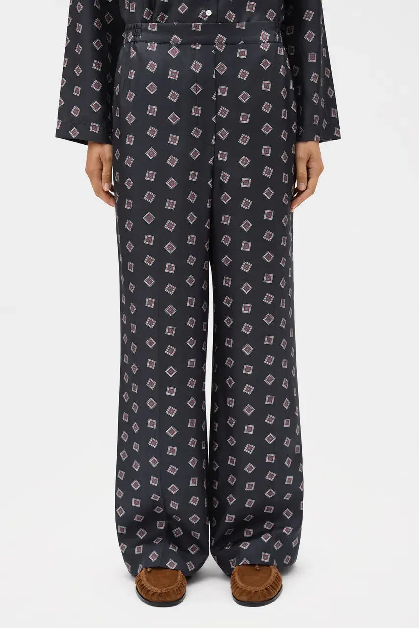 FOULARD PRINT PJ PANT - Image 5