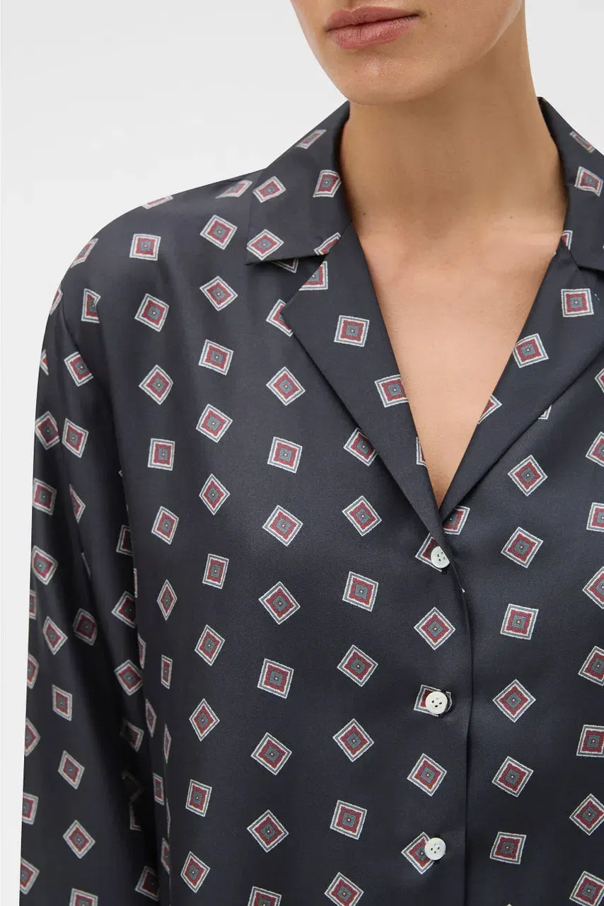 FOULARD LS PRINT CAMP SHIRT - Image 4