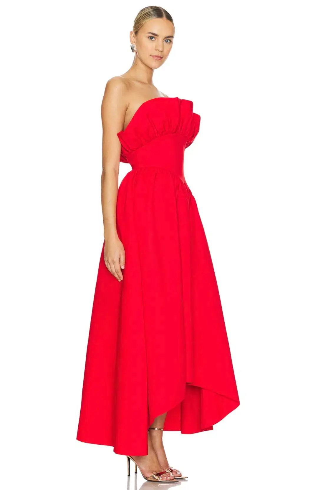 Elliatt  Laurel Sleeveless Maxi Dress in Red L/AU 12 for rent on The Volte - main image