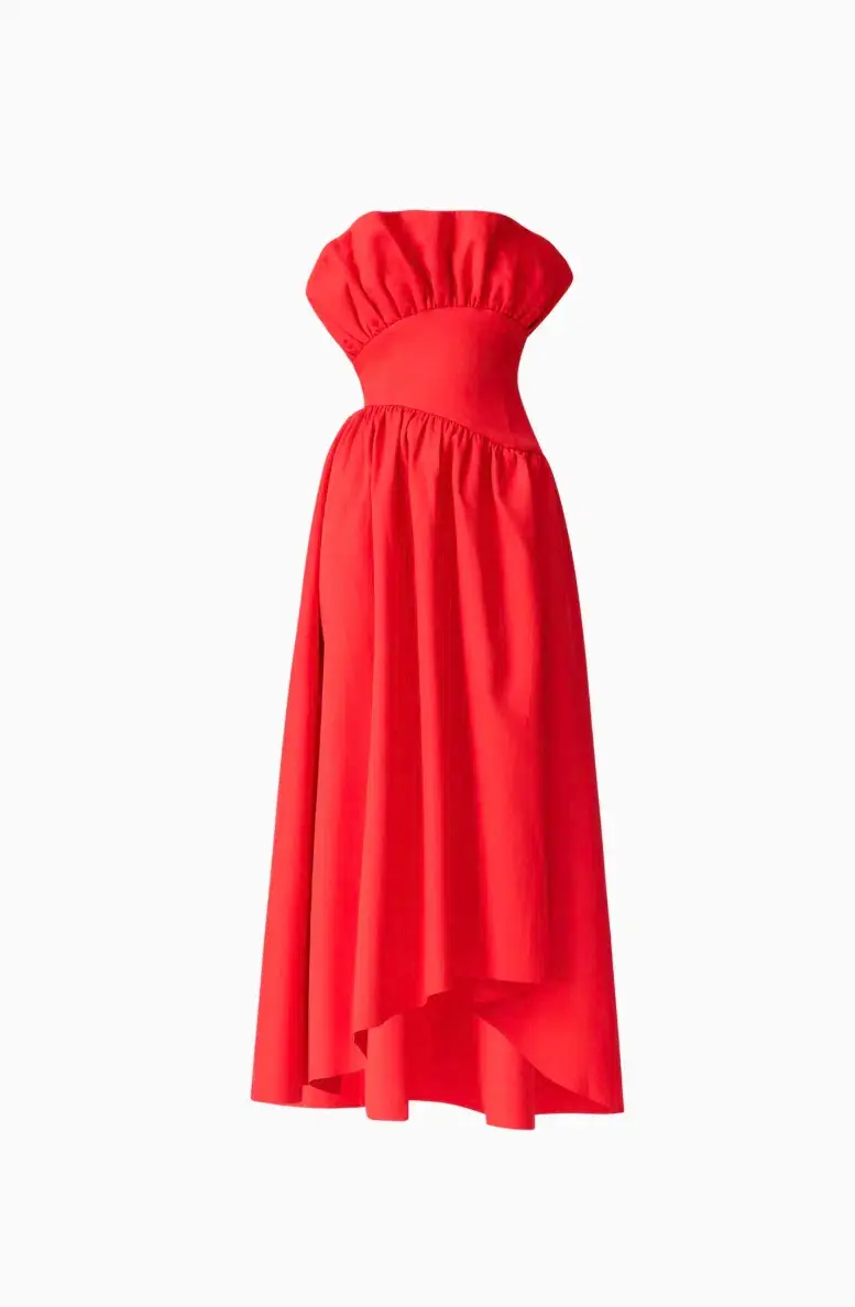Elliatt  Laurel Sleeveless Maxi Dress in Red L/AU 12 for rent on The Volte - main image