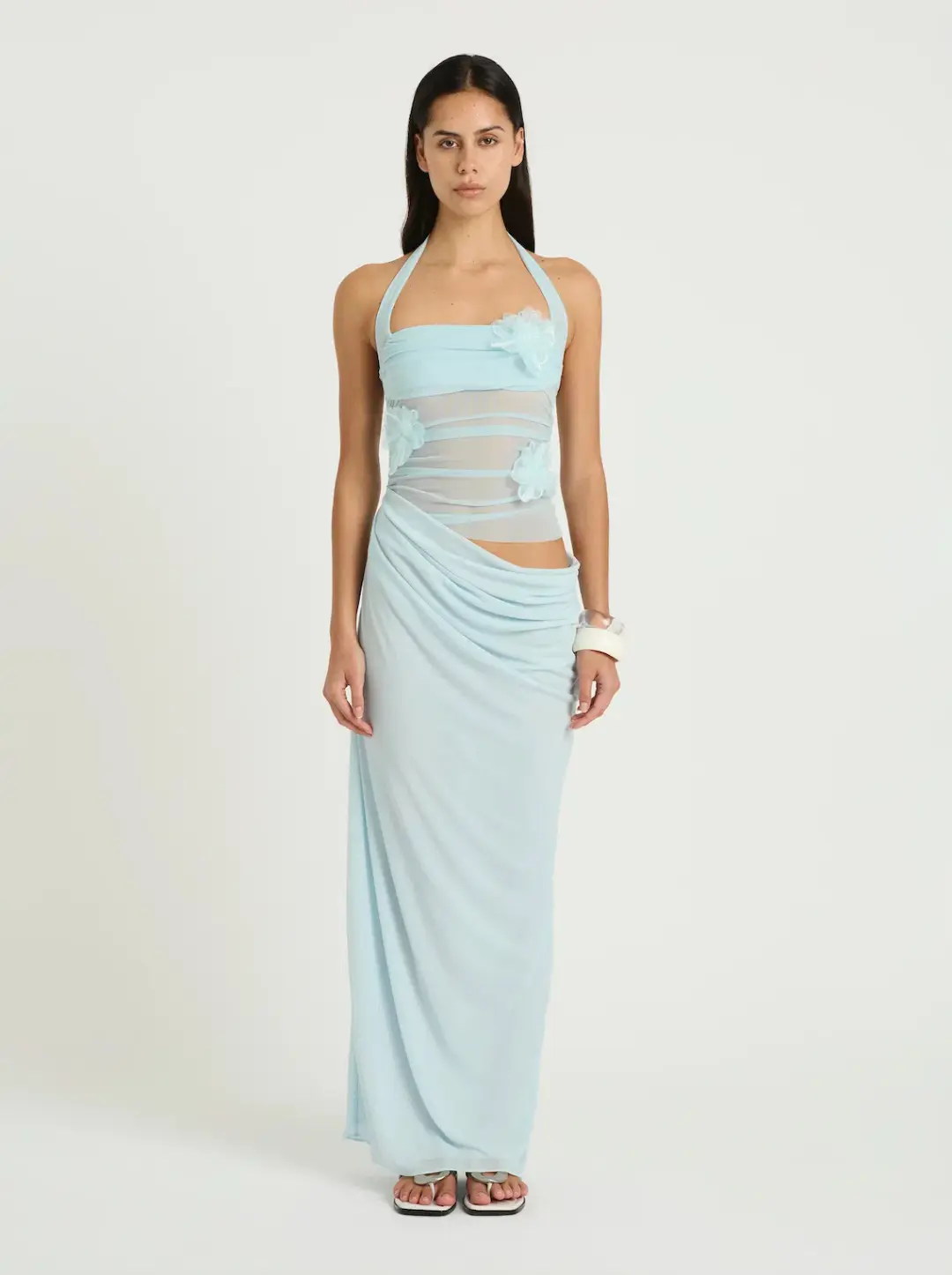 Benni Florence Maxi Dress Fresh Mint Size 8 for rent on The Volte - main image