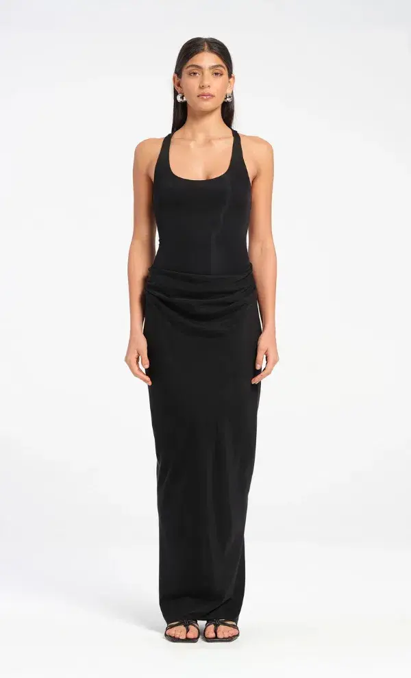 Benni Jade Maxi Dress black size 8  for rent on The Volte - main image