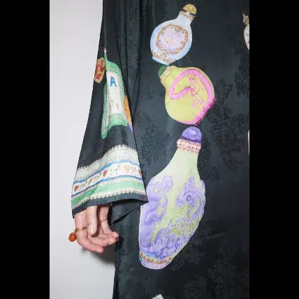 ALEMAIS ROYAL MIDI DRESS PRINT - Image 4