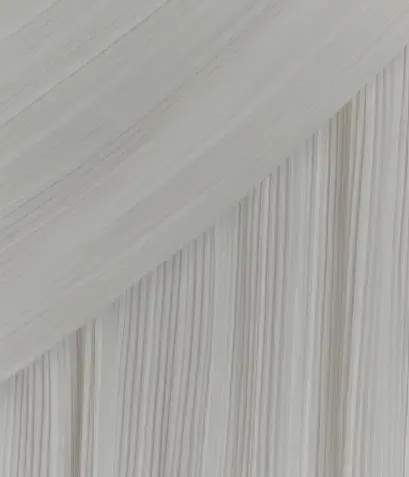 Meshki White Shirred Chiffon Maxi Dress - Image 3