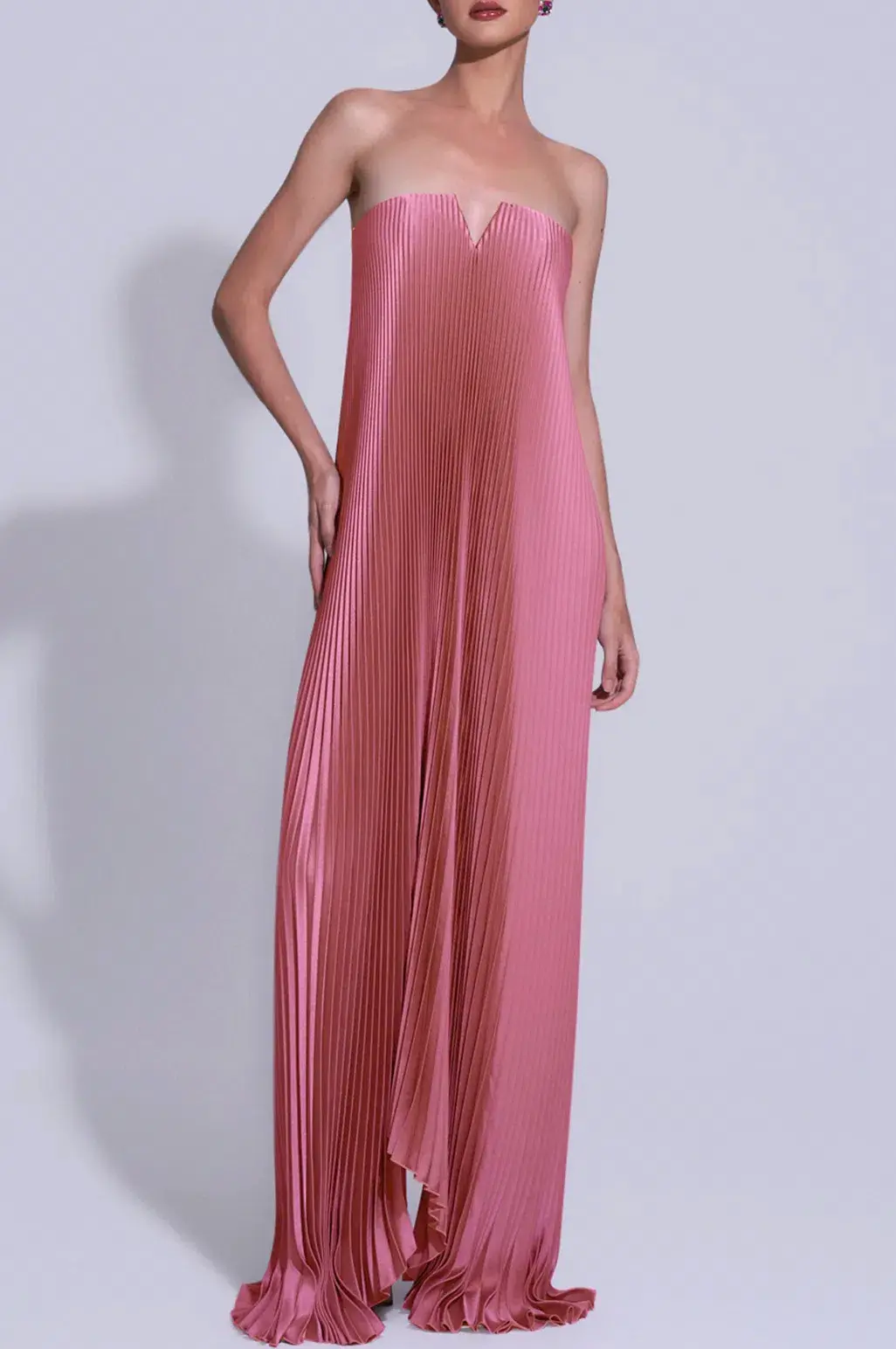 L'Idée black Tie Gown Dusty Rose Size S / AU 8 - Image 1