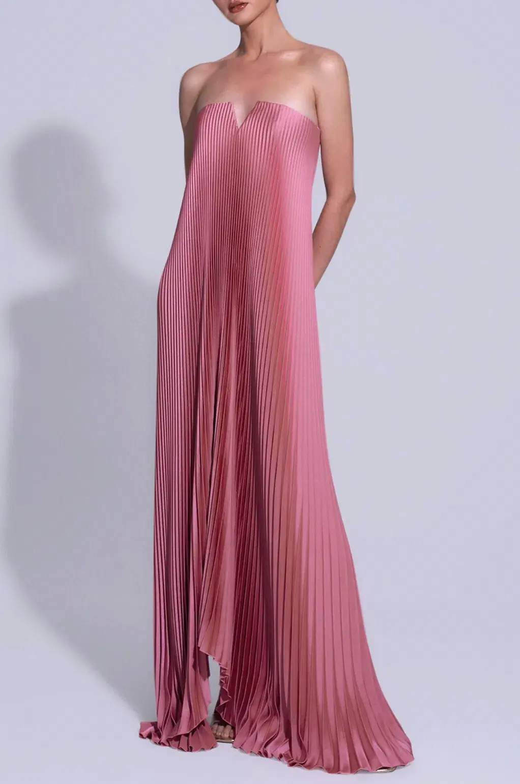 L'Idée black Tie Gown Dusty Rose Size S / AU 8 for rent on The Volte - main image