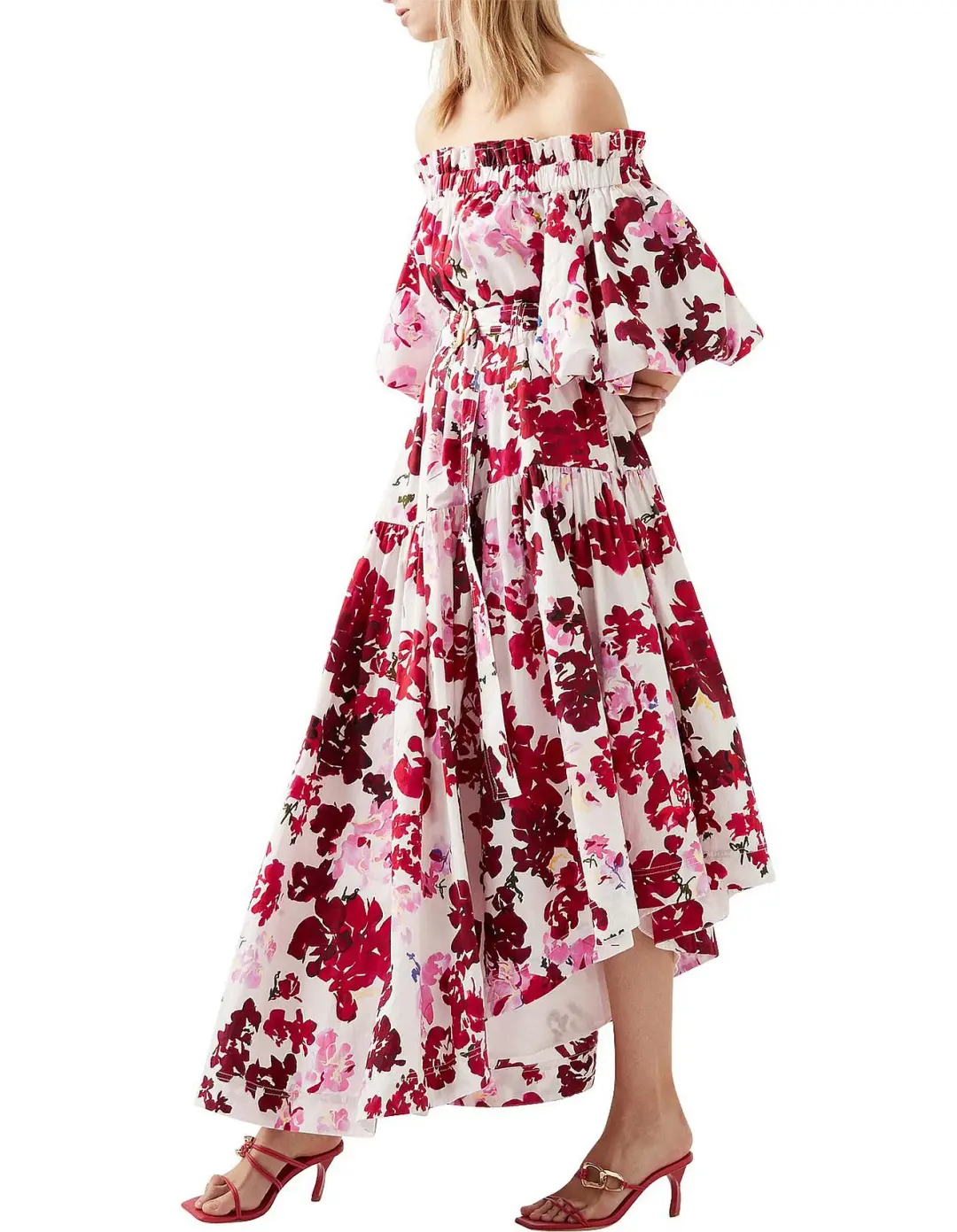 Aje Riviera Midi Dress Size 10 for rent on The Volte - main image