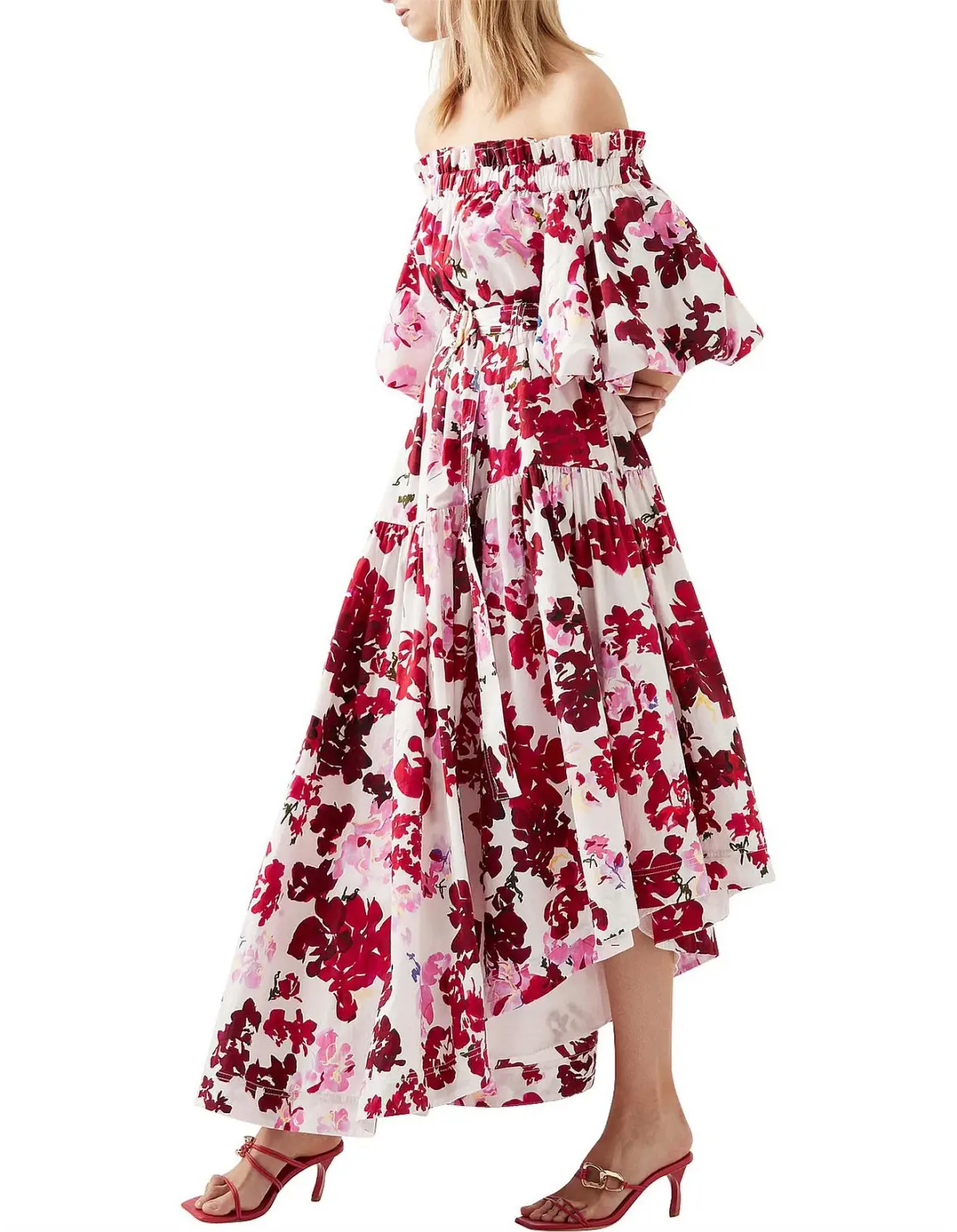 Aje Riviera Midi Dress Size 10 - Image 2