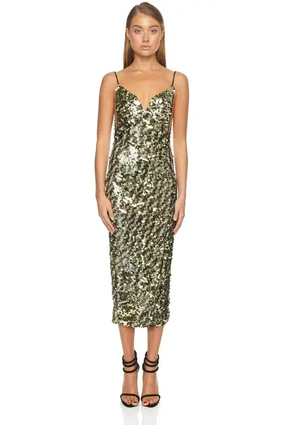 Eliya the Label Krystal Dress Sequin Size 8 - Image 1