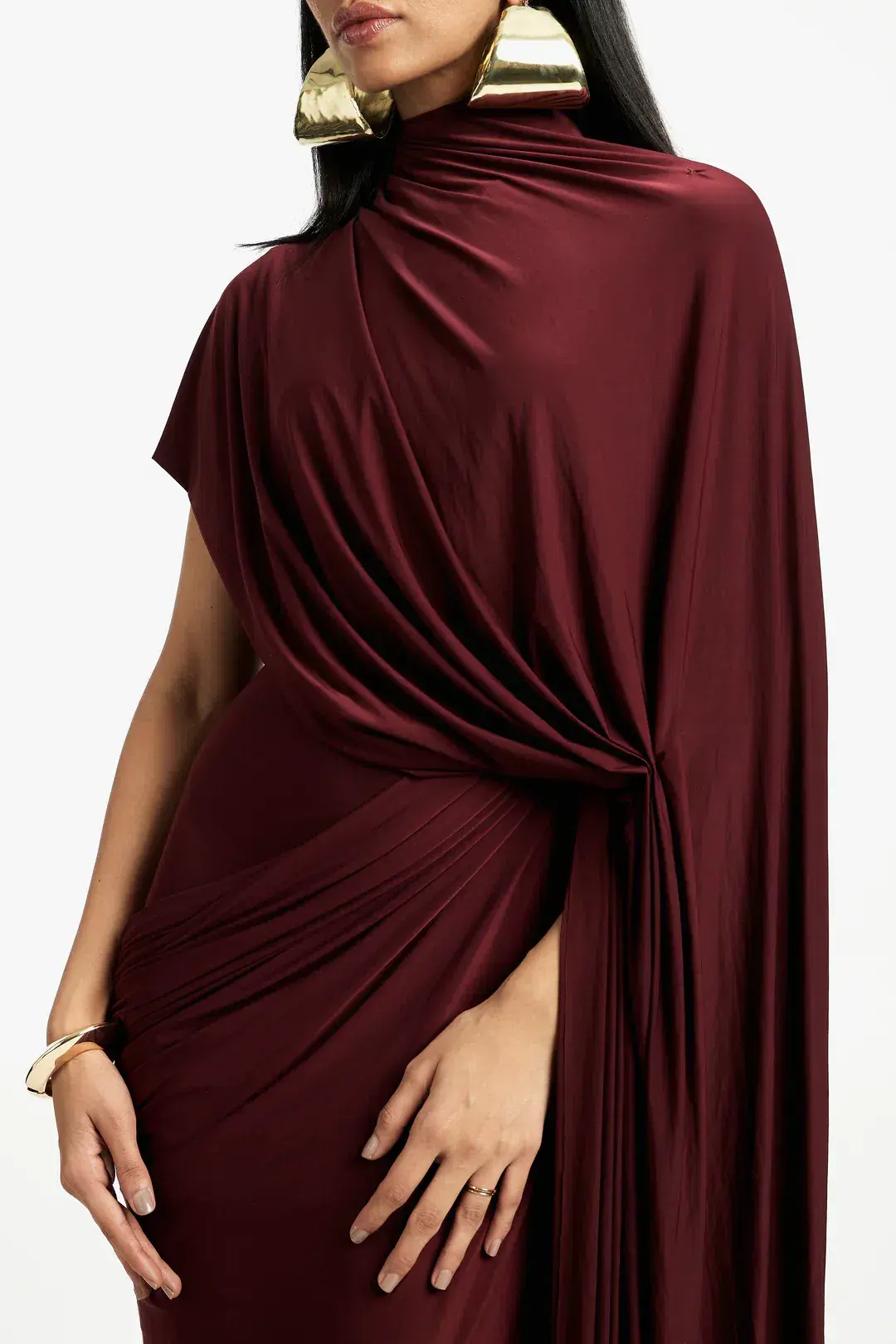 Deme by Gabriella Daphne Burgundy size M for rent on The Volte - main image