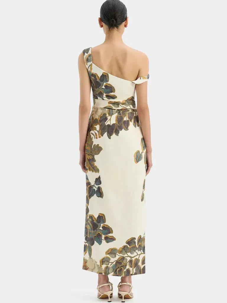 Sir The Label Evalita Twist Midi Dress Size 0 / AU 6 - Image 3