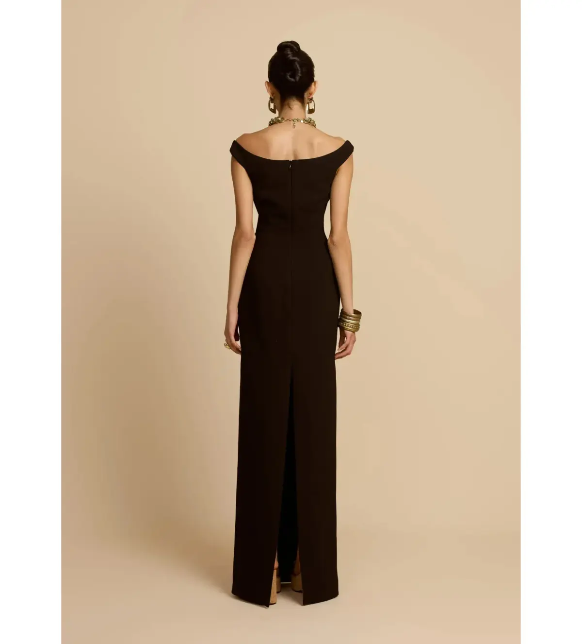 Arcina Ori Ellery Maxi Dress Black Size S/AU 8 - Image 3