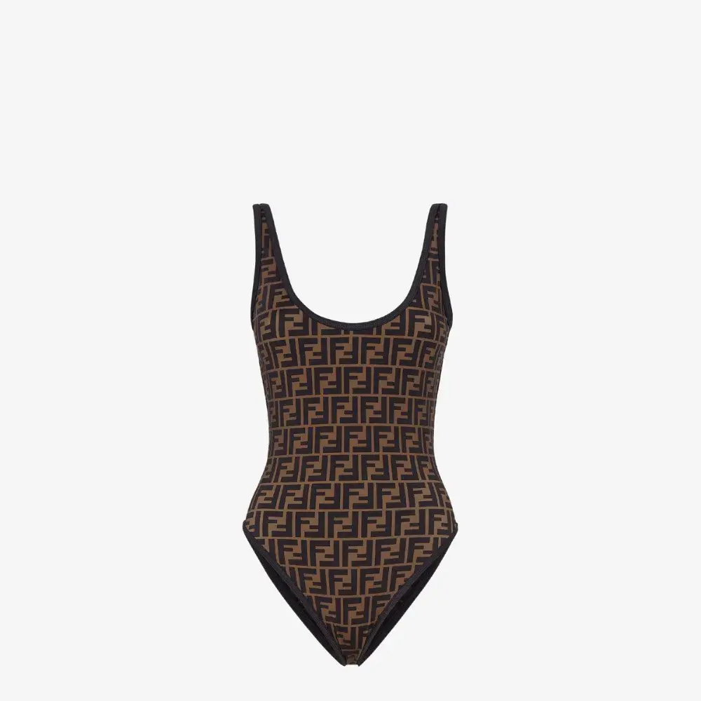 One Piece Swimsuit Brown  for rent on The Volte - main image