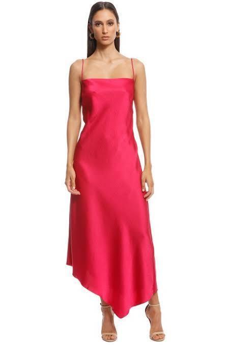 Camilla and Marc Sirocco Dress Red Size 10 for rent on The Volte - main image